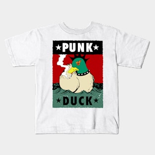 Punk Duck Kids T-Shirt